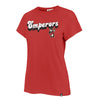 Rome Emperors '47 Women's Red Mystic Frankie T-Shirt