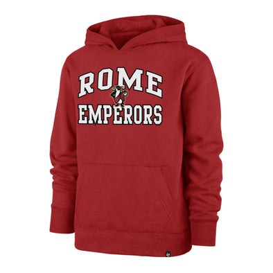 Rome Emperors '47 Youth Velocity Red Hoodie