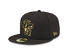 Rome Emperors Black/Metallic Gold 59FIFTY