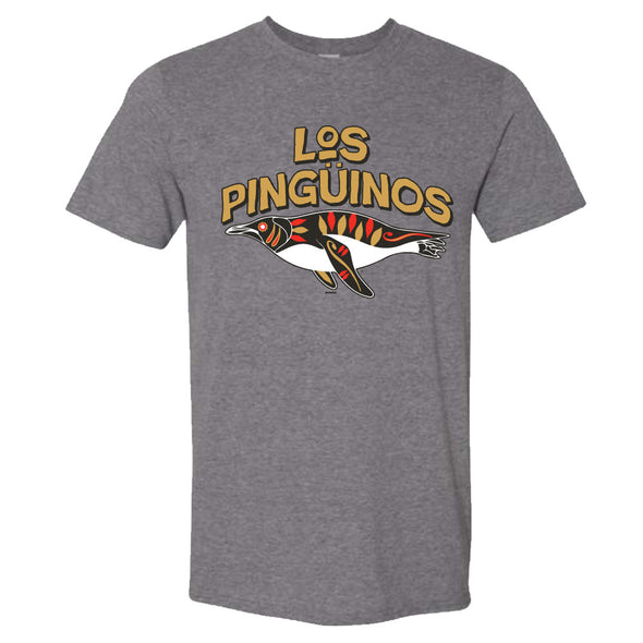 Rome Emperors Los Pingüinos Gray Short Sleeve T-Shirt