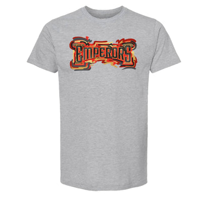 Rome Emperors Adult Heather Gray Storm Striker T-Shirt